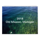 Vieux calendrier du Michigan de la mission 2018 (Protection)