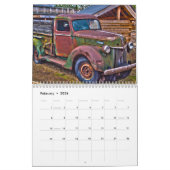 Vieux calendrier rouillé de HDR de camions (Feb 2026)