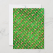 Vieux Camion Noël Invitations (Dos)