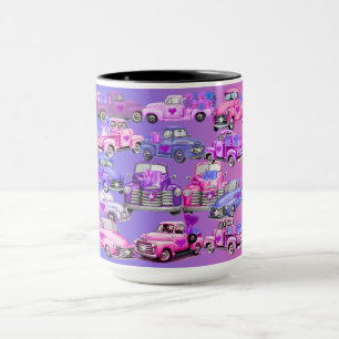 Vieux Camions de ramassage Café Mug