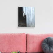 Vieux canevas de porte de grange (Insitu(Salon))