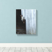 Vieux canevas de porte de grange (Insitu (Plancher de Bois))