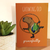 Vieux Caricature Gracly Capybara Gymnast