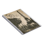 vieux carnet de carte postale de Paris (Côté Droit)