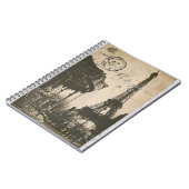 vieux carnet de carte postale de Paris (Côté gauche)