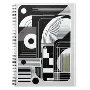 vieux Carnet de Motif Linework