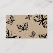 Vieux carte de visite créatif (Dos)