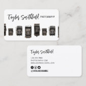 Vieux Carte de visite photographique (Devant / Derrière)