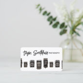 Vieux Carte de visite photographique (Debout devant)