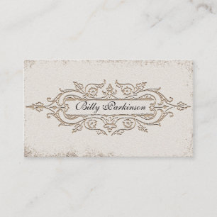 vieux carte de visite vintage