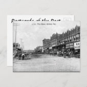 Vieux Carte Postale - Abilene, Texas. (Devant / Derrière)