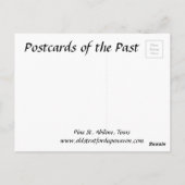 Vieux Carte Postale - Abilene, Texas. (Dos)