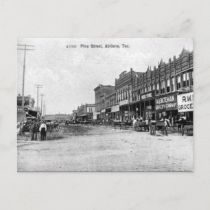 Vieux Carte Postale - Abilene, Texas.