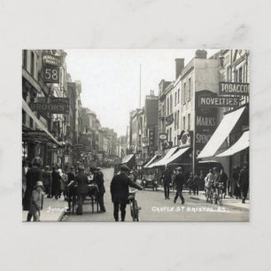 Vieux Carte Postale - Castle St, Bristol