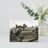 Vieux Carte Postale - Château Riber, Matlock, Derb (Debout devant)