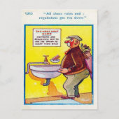 Vieux Carte Postale - Comic - Golf (Devant)