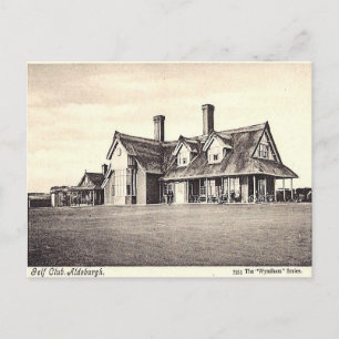 Vieux Carte Postale - Golf Club, Aldeburgh, Suffol