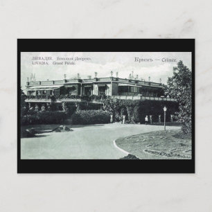 Vieux Carte postale - Livadia, Crimée - Grand Pala