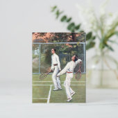 Vieux carte postale - Tennis (Debout devant)