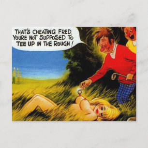 Vieux Carte Postale - Vieux Cartes Postales Comic 