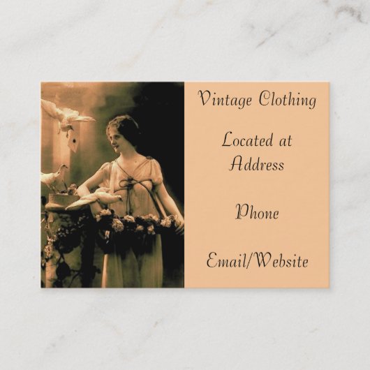 Vieux cartes de visite de photographie de femme (Devant)