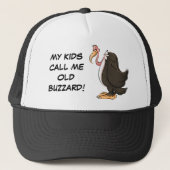 Vieux casquette de Buzzard (Devant)