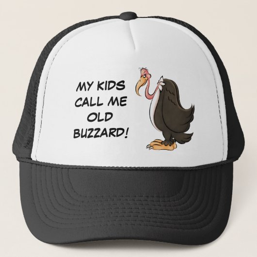 Vieux casquette de Buzzard (Devant)