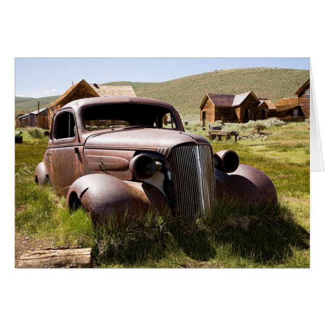 Vieux Chevy abandonné (Devant horizontal)