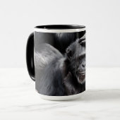 Vieux chimpanzé tasses - choisir style, couleur (Devant gauche)