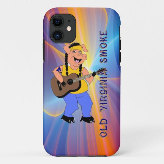 Vieux coque iphone 2 de fumée de la Virginie (Dos)