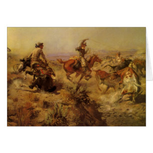 Vieux Cowboys, Jetés à bas par CM Russell