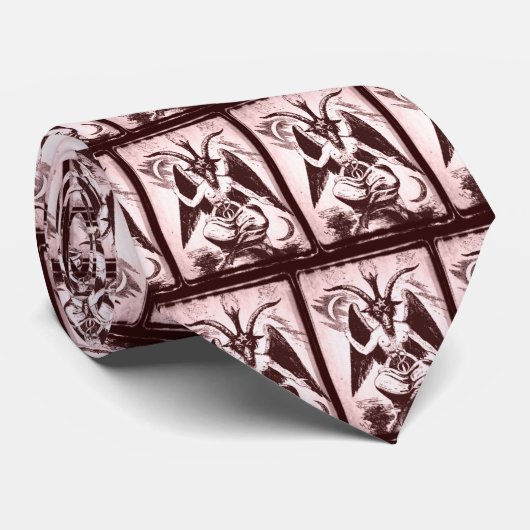 Vieux Cravate Baphomet (Roulé)