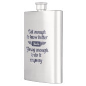 "Vieux et jeune" flacon nommé fait sur commande (Gauche)