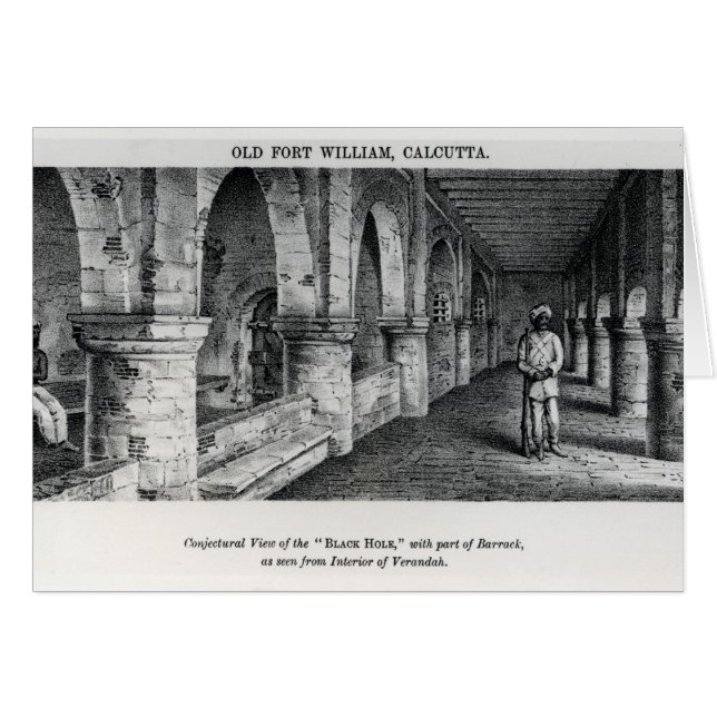 Vieux Fort William, Calcutta (Devant horizontal)