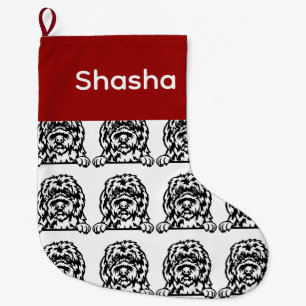 Vieux français chaussettes de chien de mouton Cust