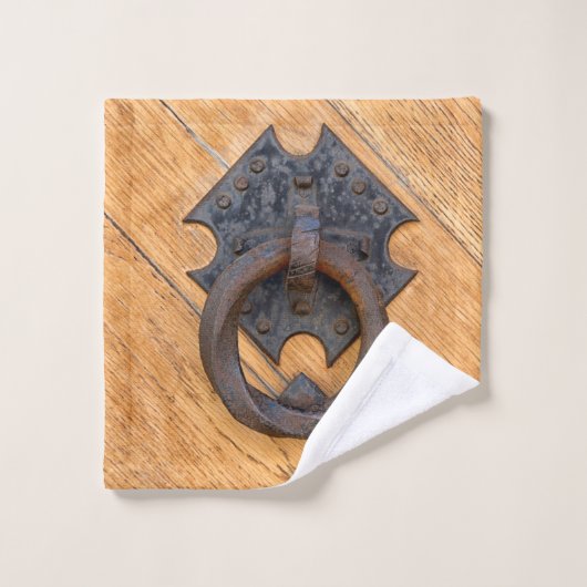 Vieux frappeur de porte (Gant de toilette)