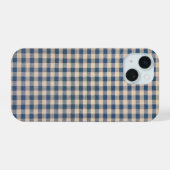 Vieux Gingham Bleu (Verso Horizontal)