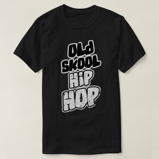 Vieux Hip hop classique T-shirt copie (Design devant)
