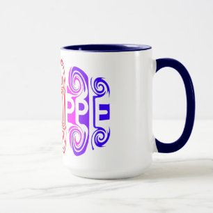 VIEUX HIPPIE tasse - choisir style et couleur