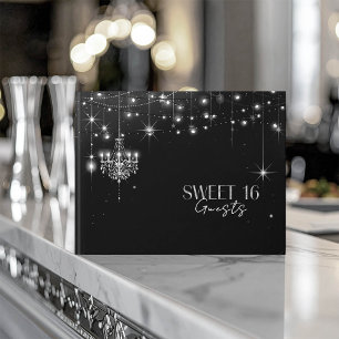 Vieux Hollywood B & W Chandeliers Sweet 16 ID1108