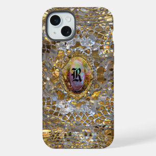 Vieux Hollywood chic élégant Monogramme