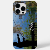 Vieux Homme Pêche Retraite iPhone / coque ipad (Verso)