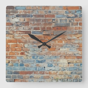 Vieux Horloge Murale en Brique