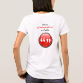 Vieux jeu d'énonciation -- Le T-shirt officiel du (Dos)