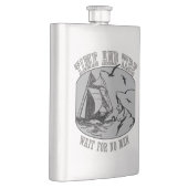 Vieux marins Temps et Marée classique Flacon (Droite)