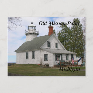 Vieux Mission Point Light, MI Cartes postales