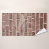 Vieux mur Texturewall, abstrait, vieilli, architec (Serviette de bain)