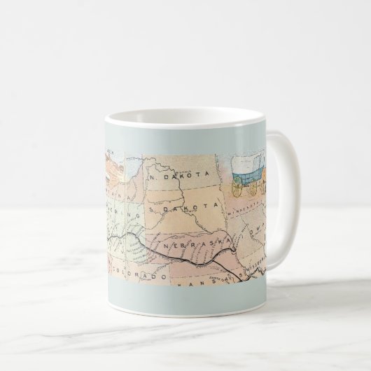 Vieux Oregon Trail Mug (Devant droit)