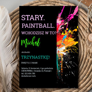 Vieux, paintball, tu t'y mets ? invitation