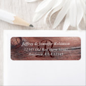 Vieux panneau de la grange rouge Étiquette de adre (En situation)